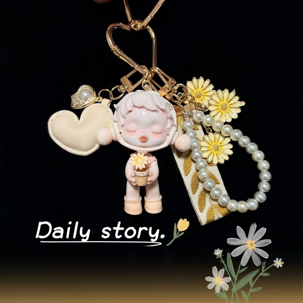 Skullpanda Limited Genuine DIY Keychain Ornament Handmade Full Series