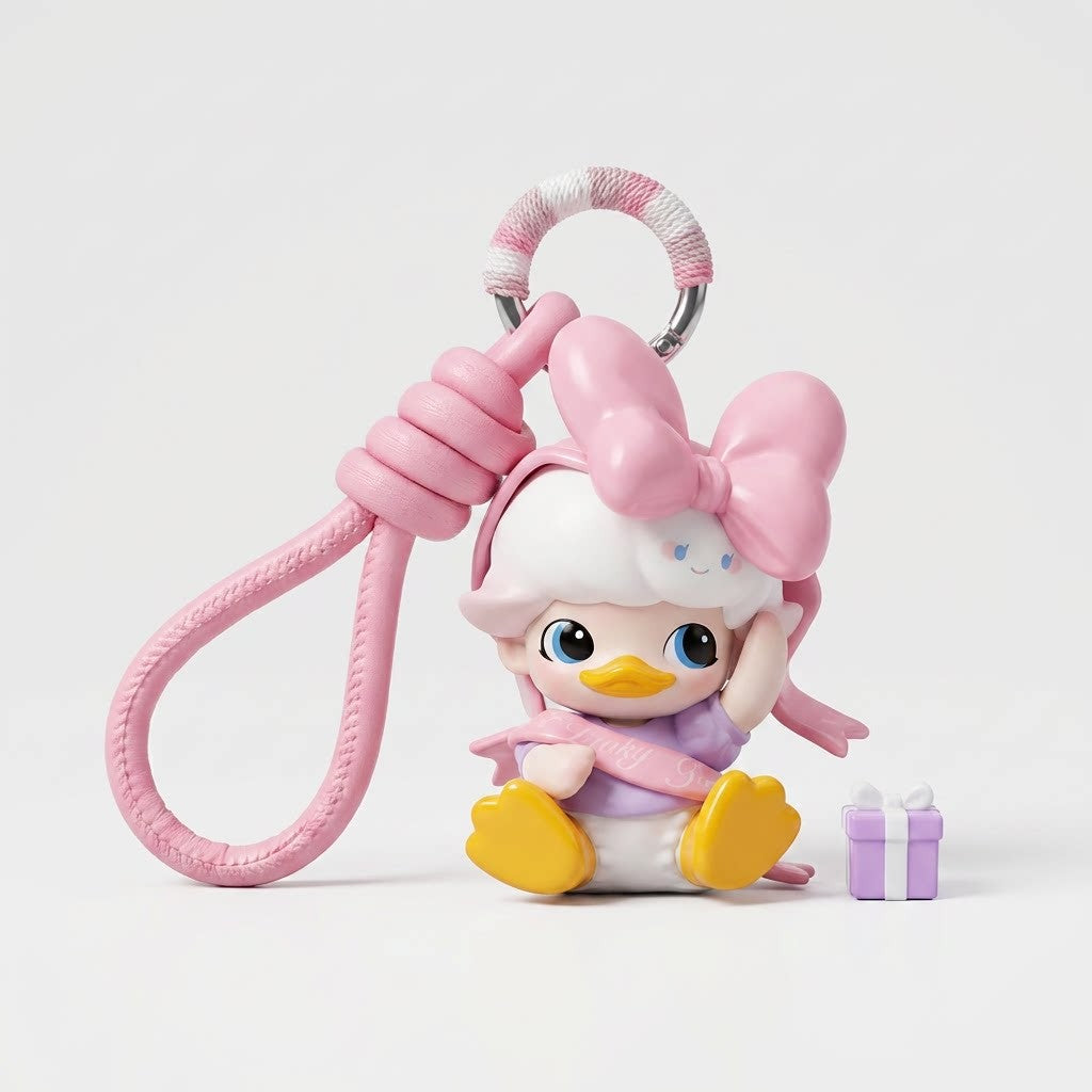 Limited Genuine Dimoo DIY Keychain Unique Girl Handmade Full Series