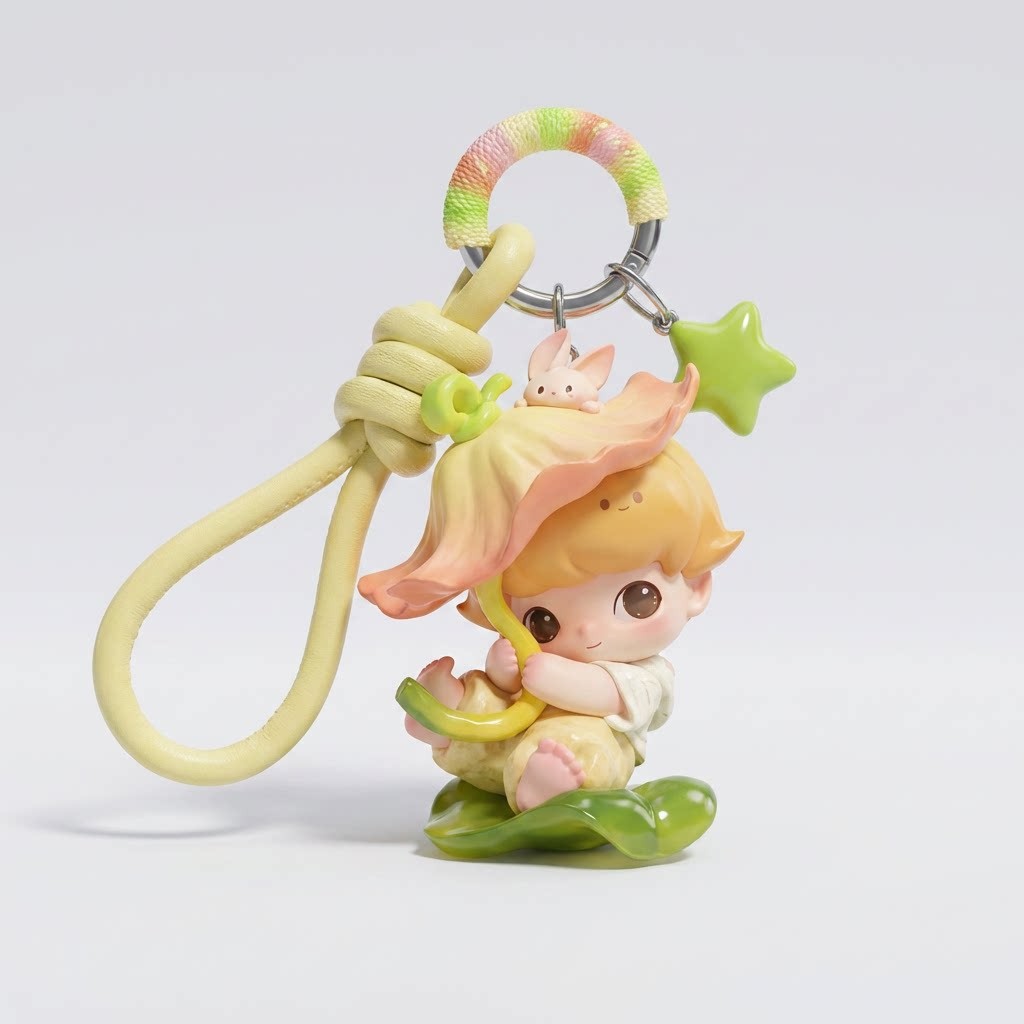 Limited Genuine Dimoo DIY Keychain Unique Girl Handmade Full Series