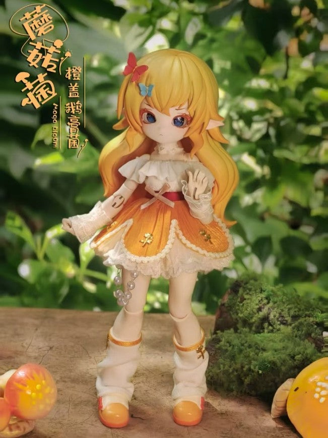 Authentic Mogo Bloom Mushroom 14.2cm/5.5In Bjd Doll Dressable Action Figure