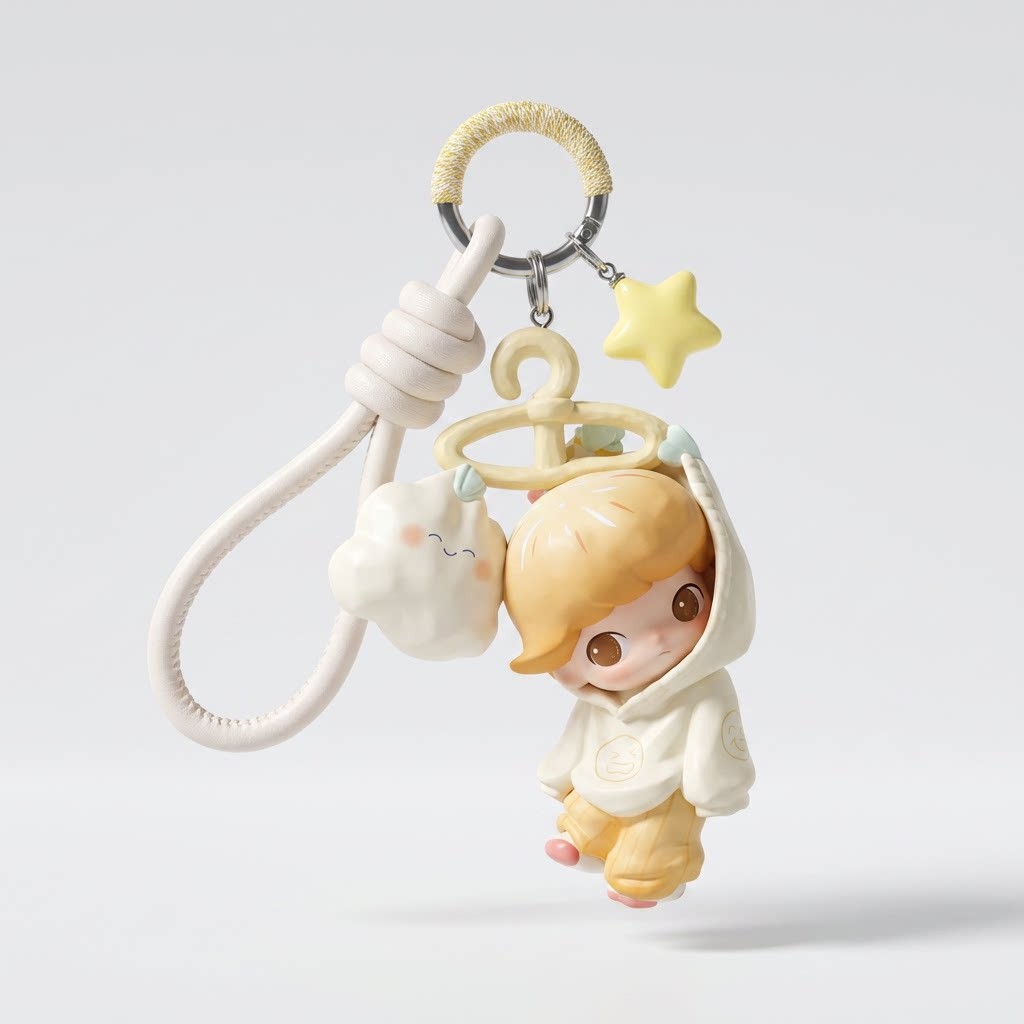 Limited Genuine Dimoo DIY Keychain Unique Girl Handmade Full Series