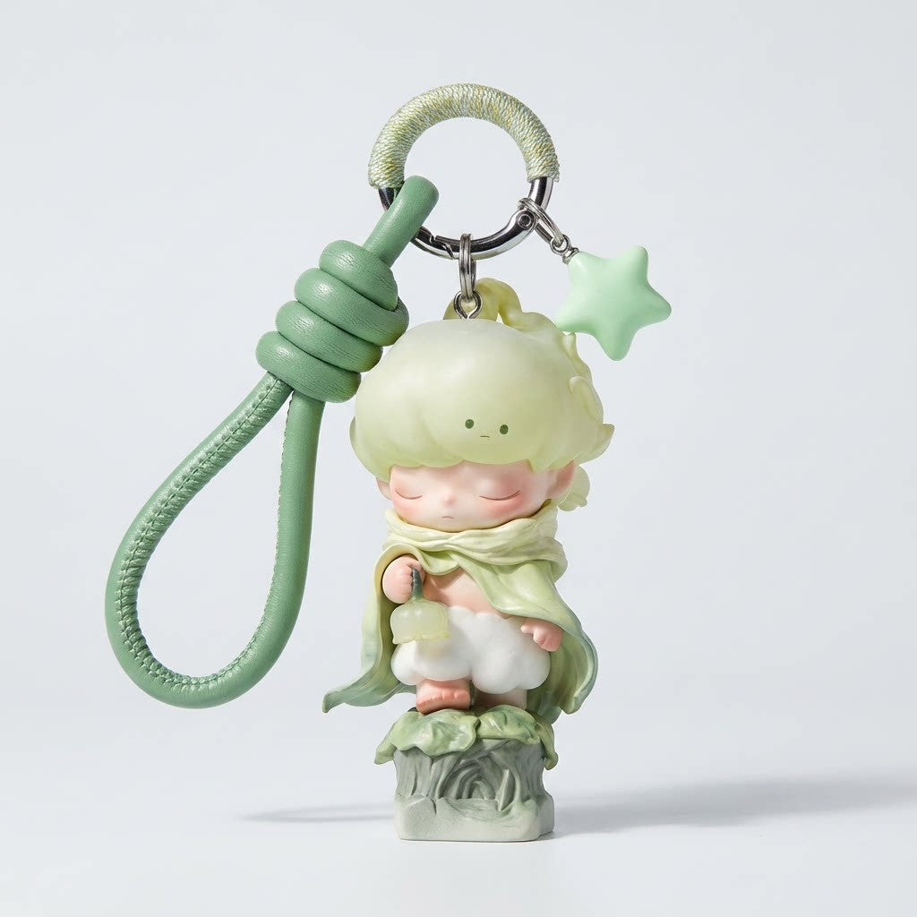 Limited Genuine Dimoo DIY Keychain Unique Girl Handmade Full Series