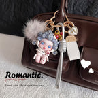Limited Genuine Skullpanda DIY Keychain Ornament Handmade Full Series