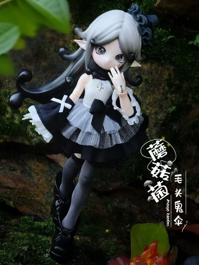 Authentic Mogo Bloom Mushroom 14.2cm/5.5In Bjd Doll Dressable Action Figure