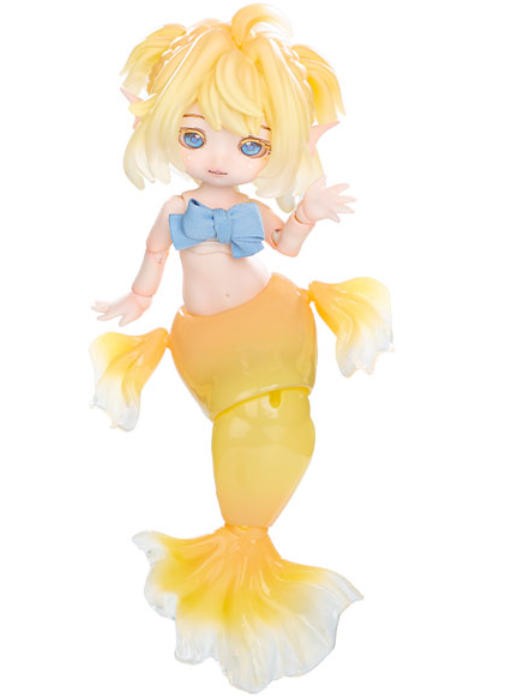 Authentic Lucky Doll Chu Chu Mermaid 19cm/7.4In Bjd Dressable Action Figure