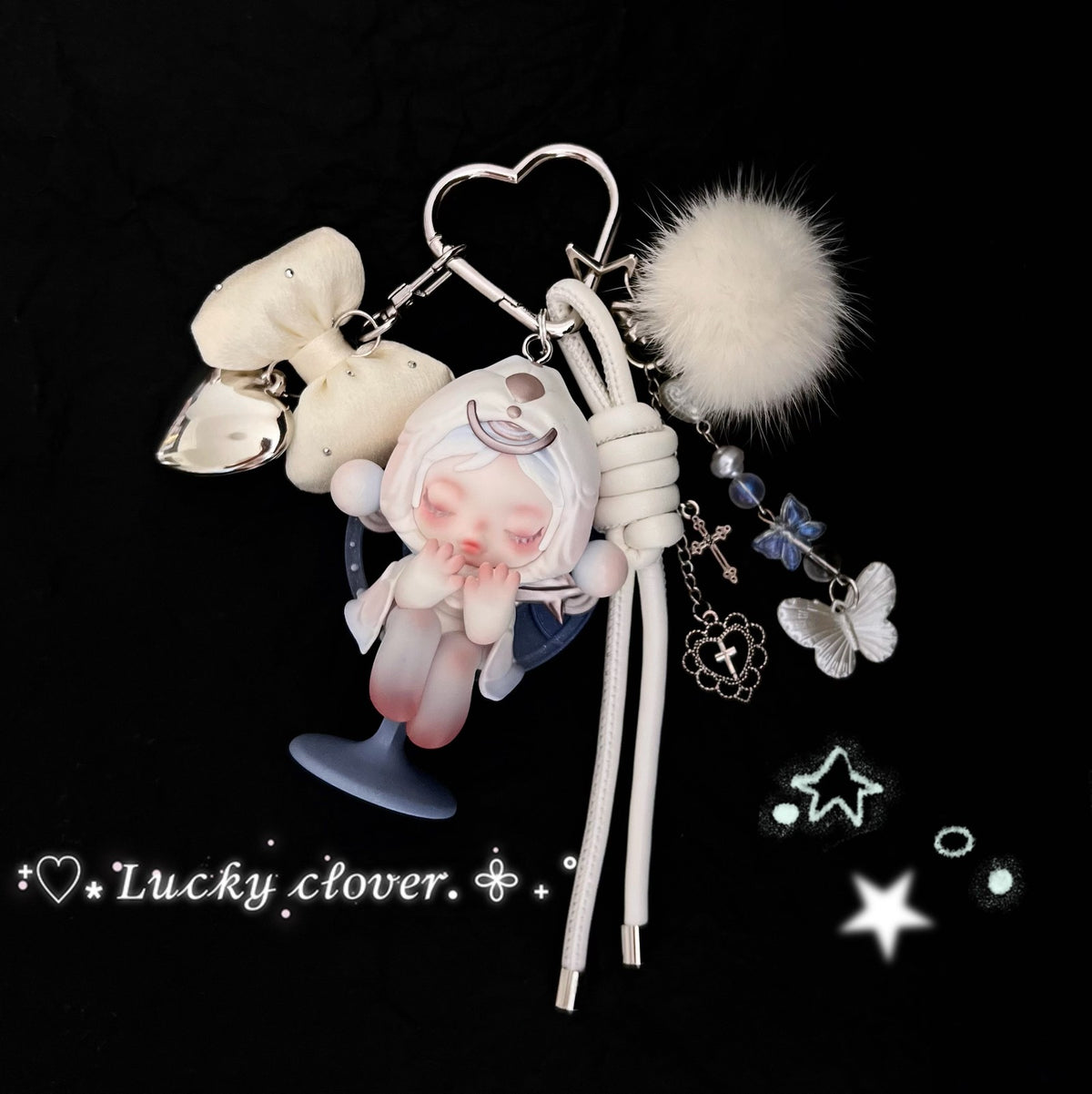 Skullpanda Limited Genuine DIY Keychain Ornament Handmade Full Series