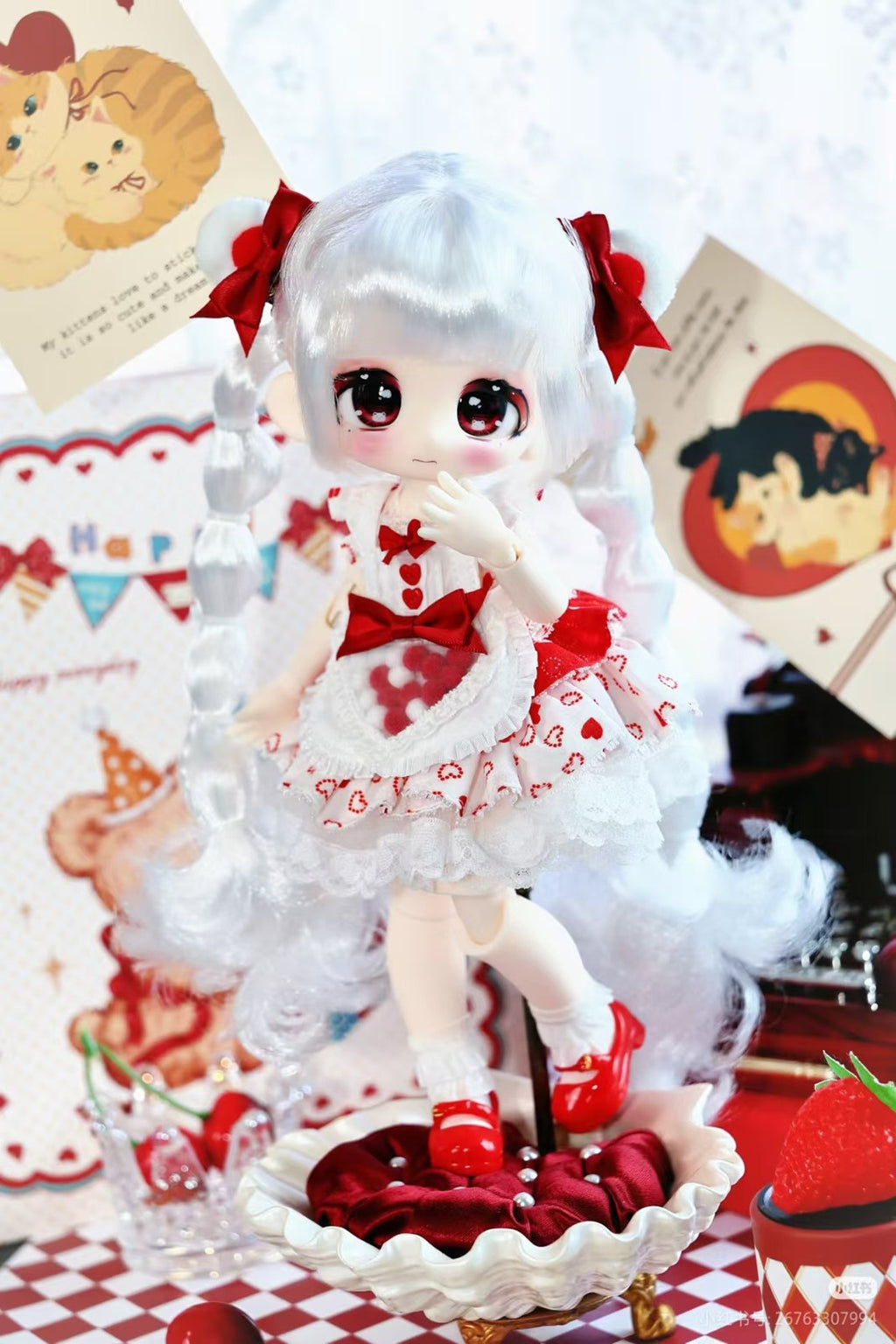 Sweet Velvet Window Display 10.2In BJD Dressable Confirmed Action Figure Authentic