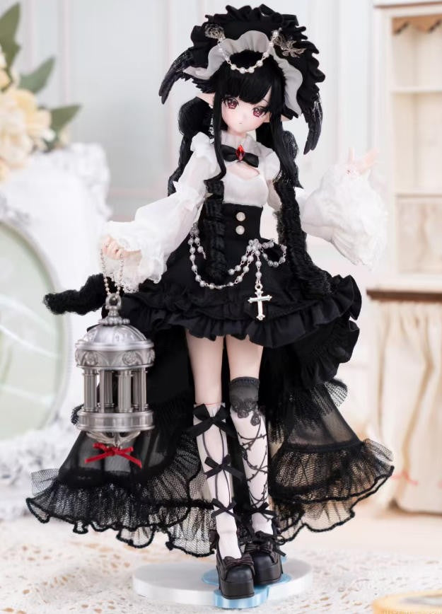 Authentic Come4Free Minty Feather Fog Poem 22cm/8.6In Dressable BJD Action Figure