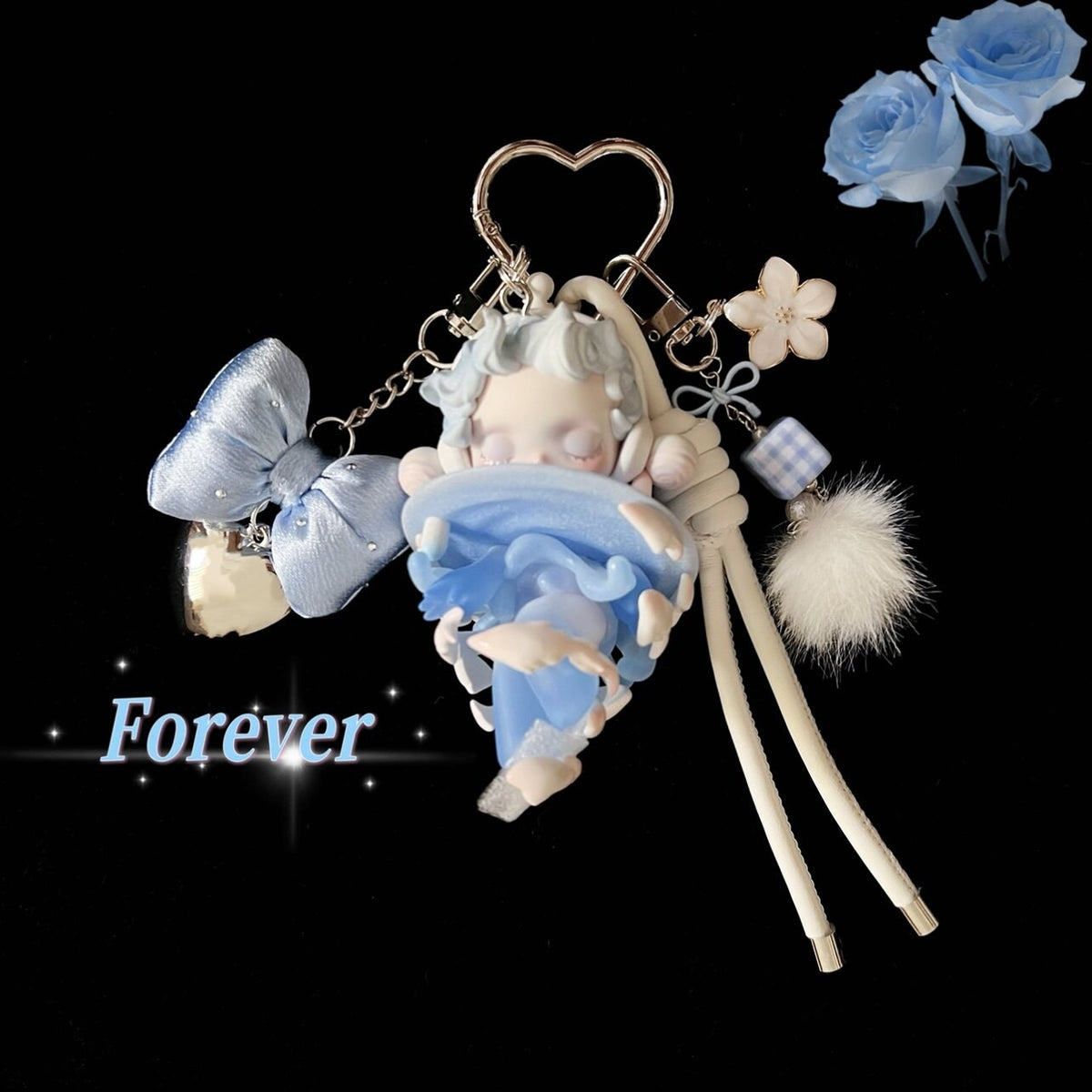 Skullpanda Limited Genuine DIY Keychain Ornament Handmade Full Series