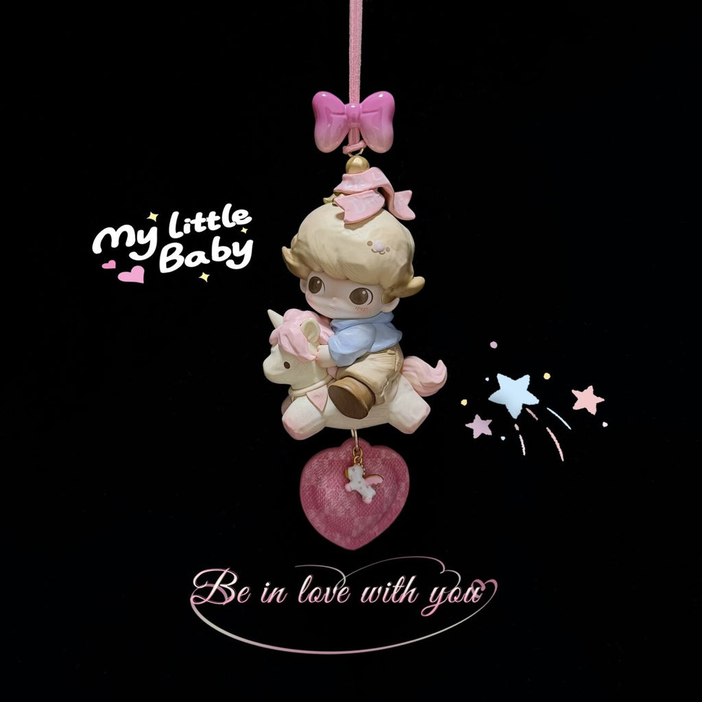 Limited Genuine Dimoo DIY Rearview Mirror Ornament Handmade Full Series