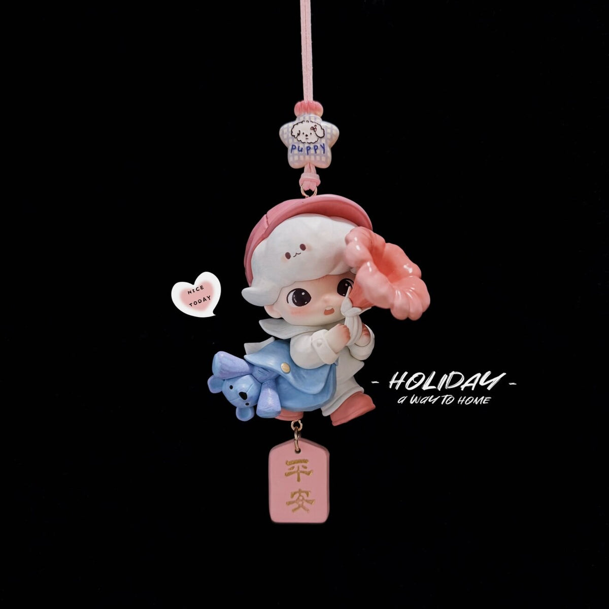 Genuine Limited Dimoo DIY Rearview Mirror Ornament Handmade Full Series