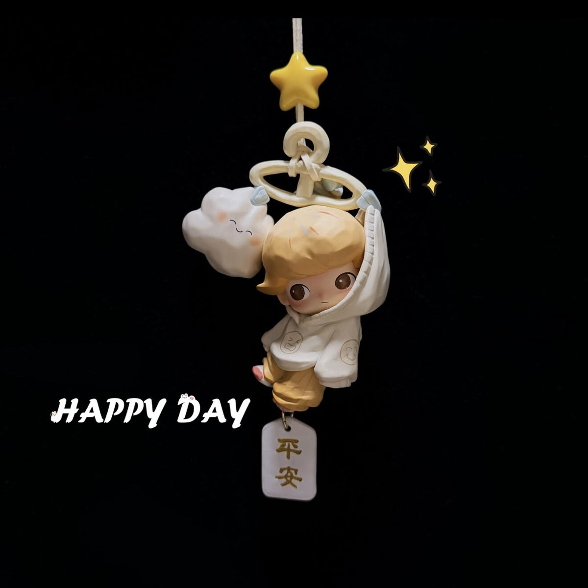 Limited Genuine Dimoo DIY Rearview Mirror Ornament Handmade Full Series