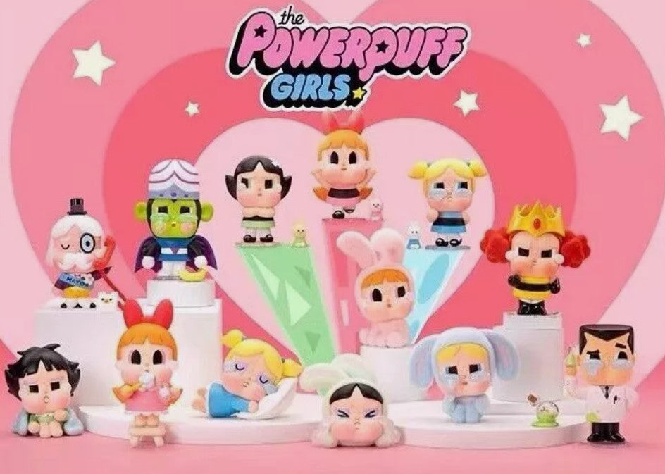 CRYBABY x The Powerpuff Girls Series Confirmed Figure Box Authentic