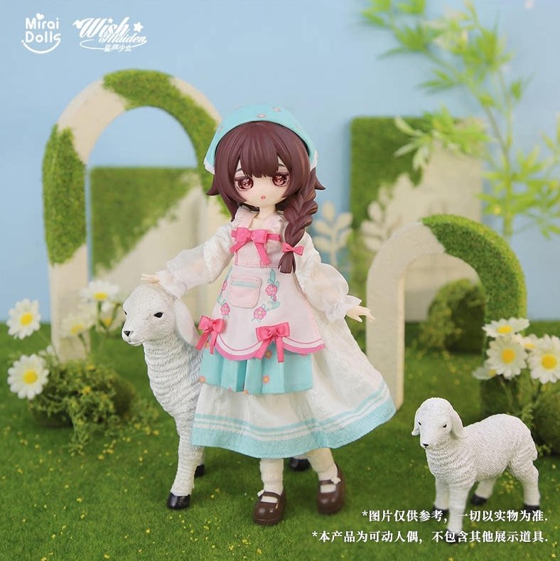 Authentic Miraidolls Wish Maiden 20cm/7.8In Confirmed Bjd Dressable Figure