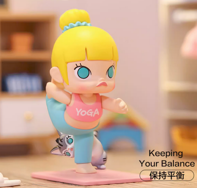 A Baling Day With Molly Series Confirmed Blind Box Figures Authentic Toy Doll