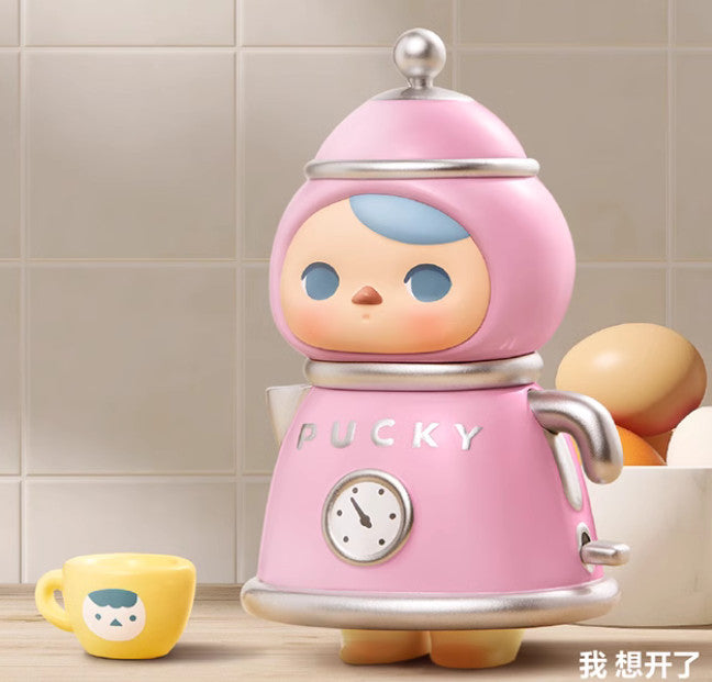 Pucky Elf Stay At Home Time Series Blind Box Confirmed Authentic Figure Toy Gift