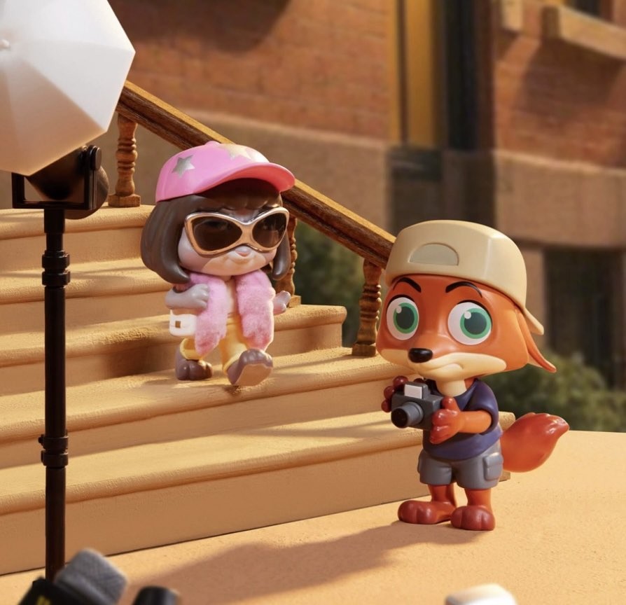 Authentic MINISO Disney Zootopia Partner Dress Up Series Confirmed Blind Box