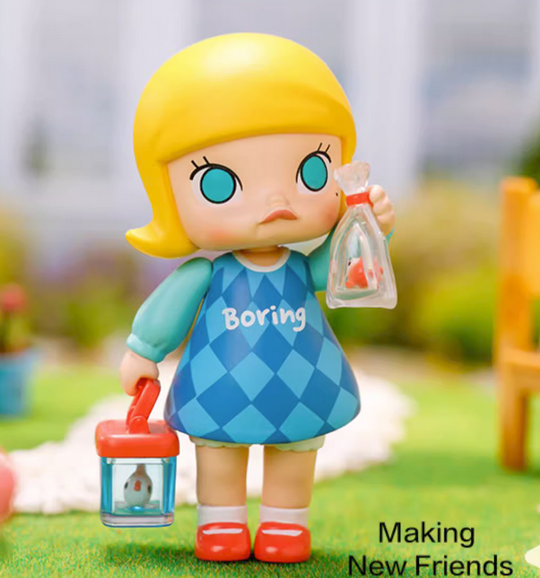 A Baling Day With Molly Series Confirmed Blind Box Figures Authentic Toy Doll
