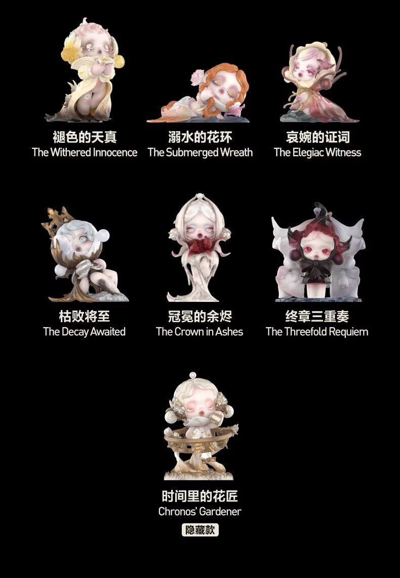 SKULLPANDA Petals in Four Acts Series Confirmed Figure Box Authentic