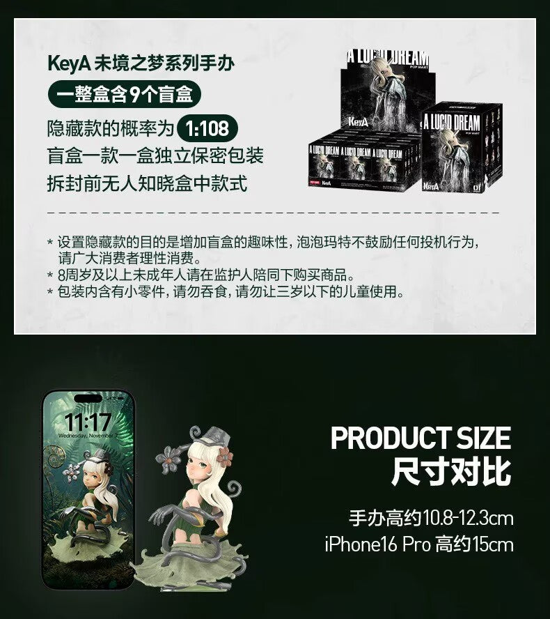 KeyA A LUCID DREAM Series Confirmed Figure Box Authentic