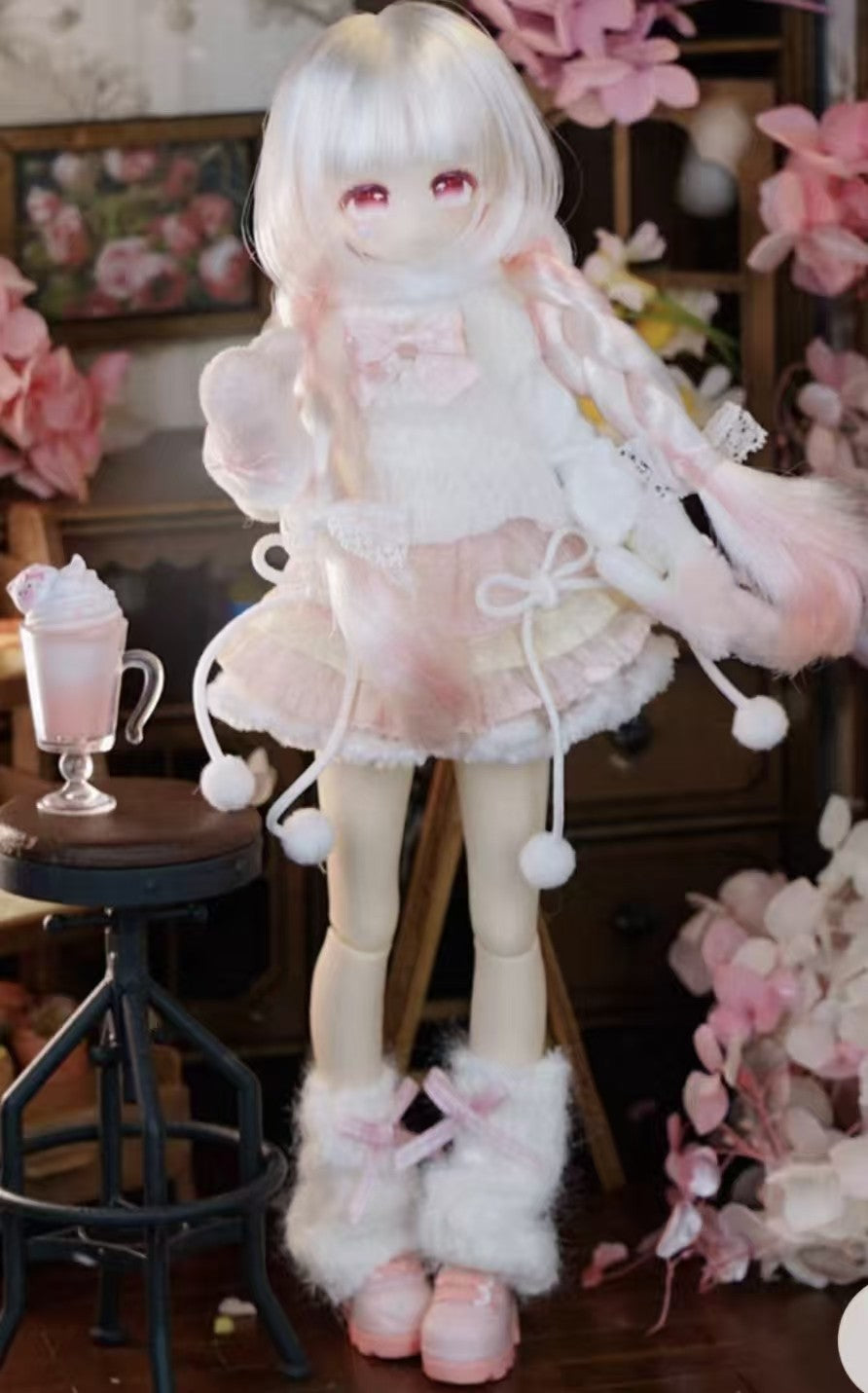 Momotale Milk Tea Series Confirmed 22cm/8.6In Bjd Dressable Figure Authentic