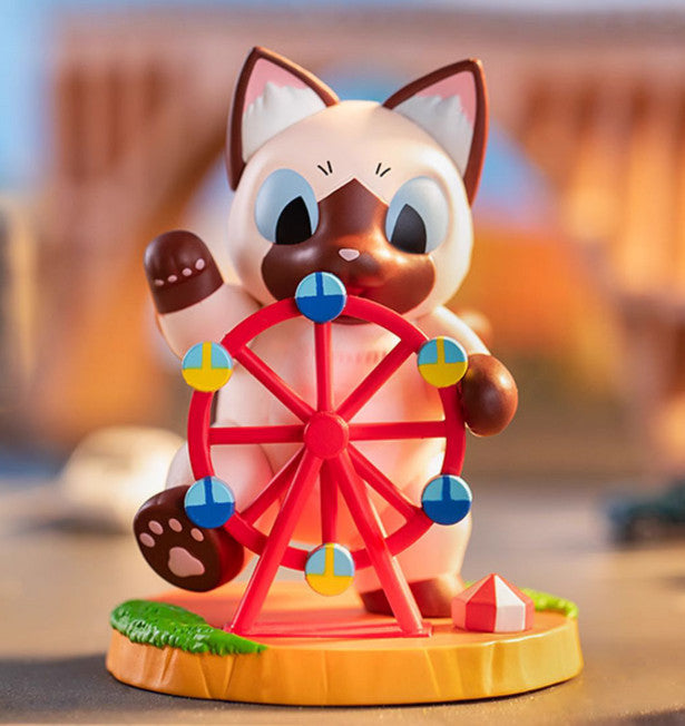 Konatsuya Konatsu Kaiju Negora Cat Series Confirmed Blind Box Authentic Figure