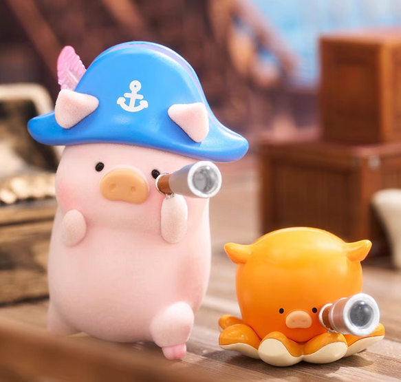 Authentic 52TOYS LuLu Piggy Ocean Series Blind Box Confirmed Figures Toy Gift