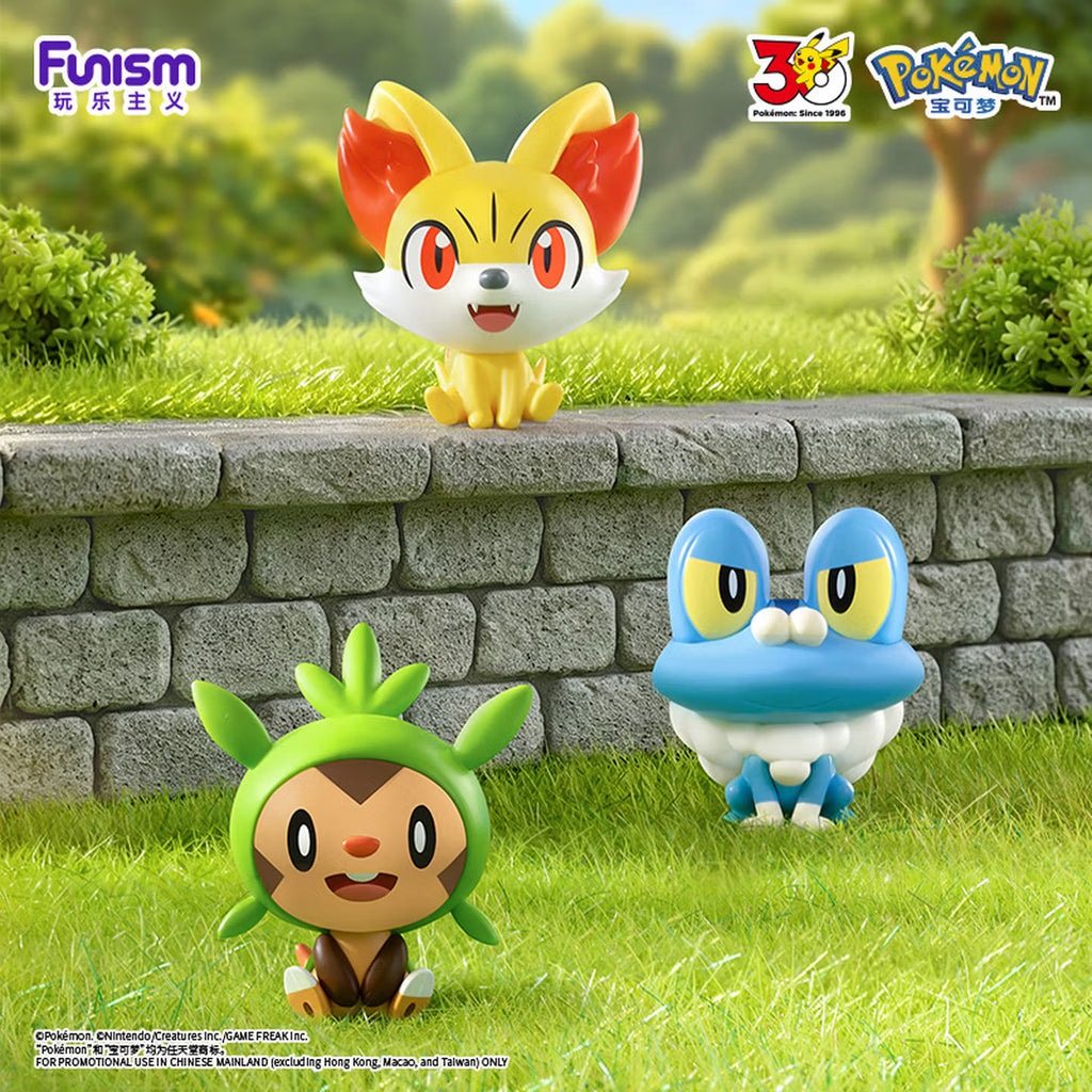 Funism Pokémon Palmsize Wonders 30th Anniv First Partner Series Confirmed