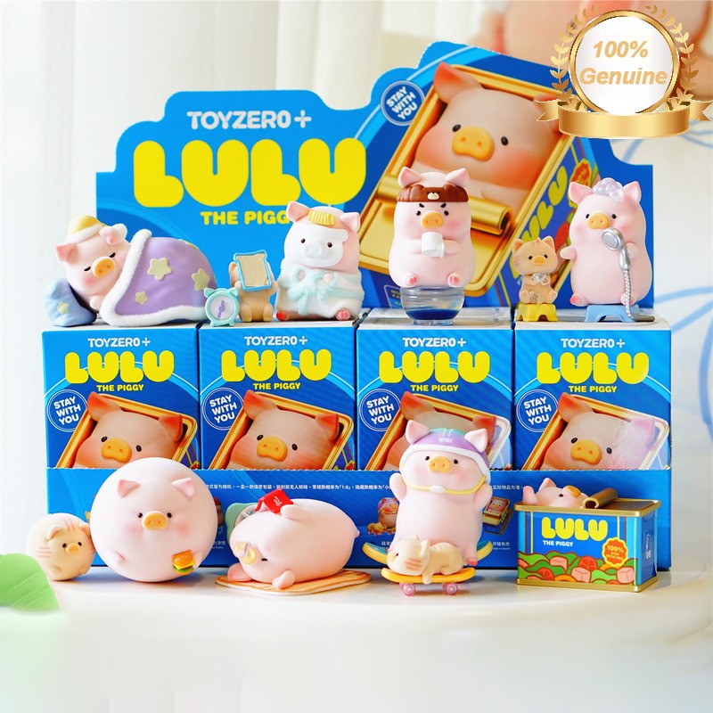 Kitzero+ LuLu The Piggy Stay with You Series Confirmed Figure Box Authentic