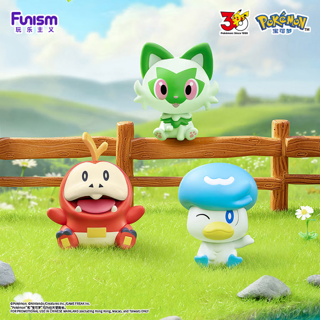 Funism Pokémon Palmsize Wonders 30th Anniv First Partner Series Confirmed