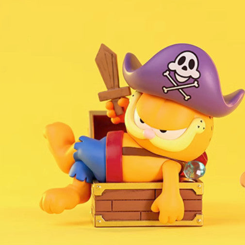 Garfield Day Dream Series Confirmed Blind Box Designer Authentic Toy Figure Doll