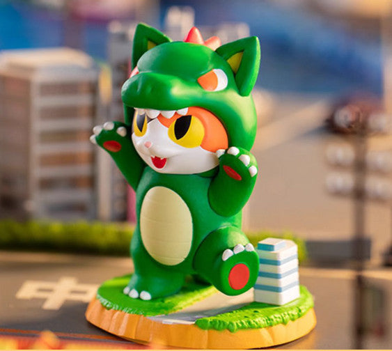 Konatsuya Konatsu Kaiju Negora Cat Series Confirmed Blind Box Authentic Figure
