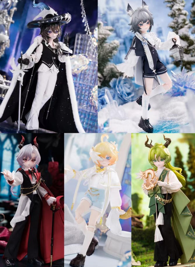 Authentic Come4Free Niyru Loi 19.5cm/7.6In Bjd Dressable 1/8 Confirmed Figure