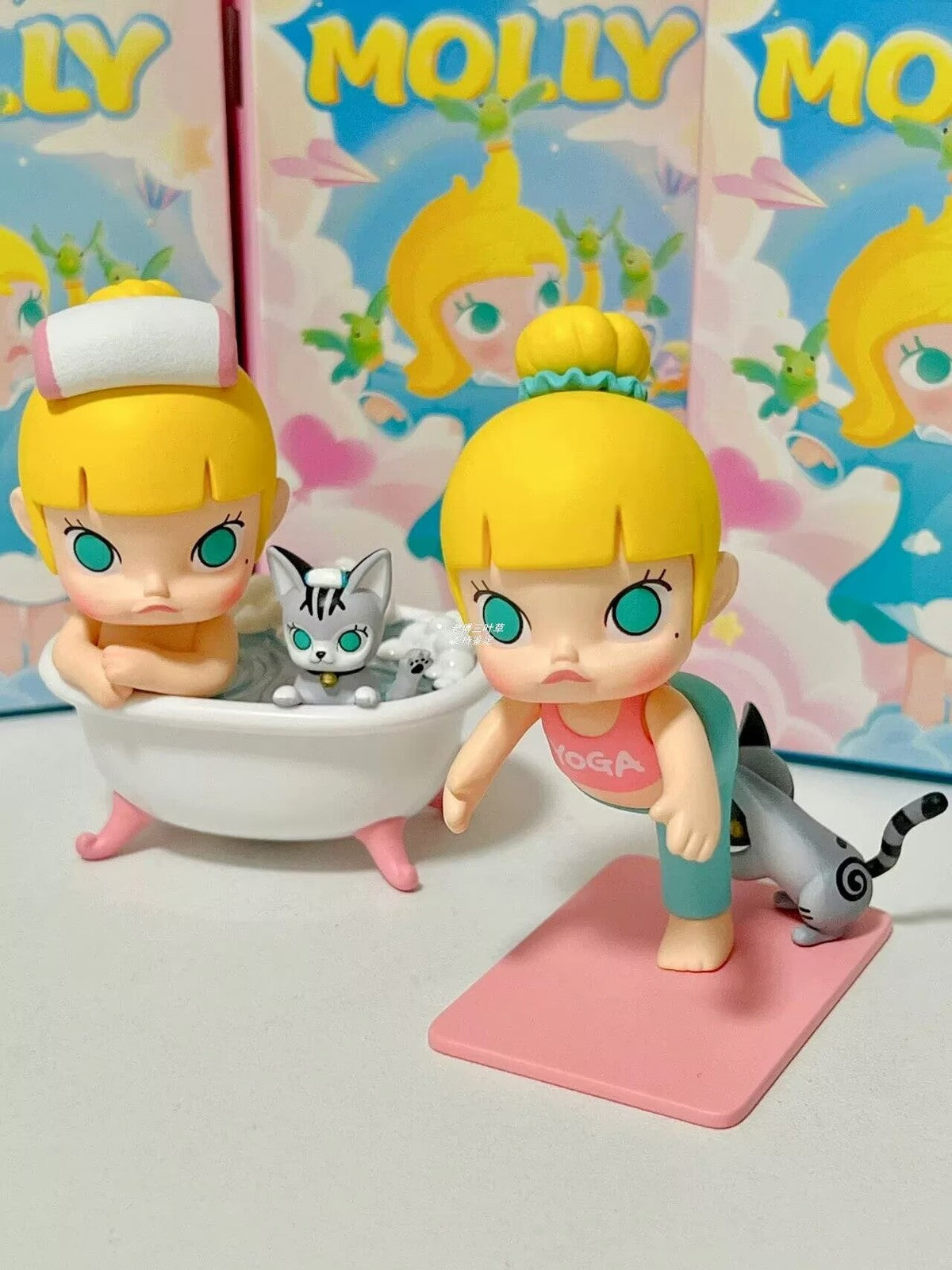 A Baling Day With Molly Series Confirmed Blind Box Figures Authentic Toy Doll