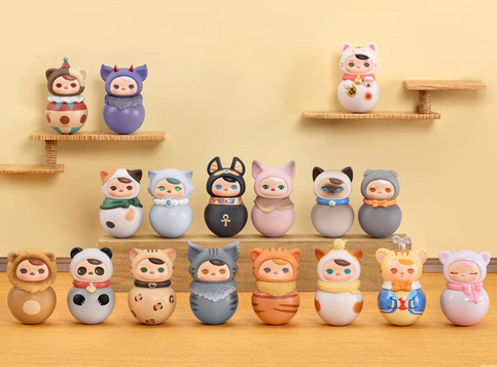 PUCKY Roly Poly Kitty Series Blind Box Confirmed Authentic Figures Toy