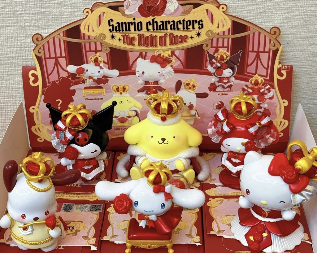 Sanrio Characters The Night of Rose Series Confirmed Figure Box Authentic