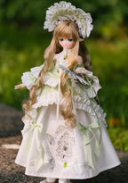 Authentic Come4Free Minty Feather Fog Poem 22cm/8.6In Dressable BJD Action Figure