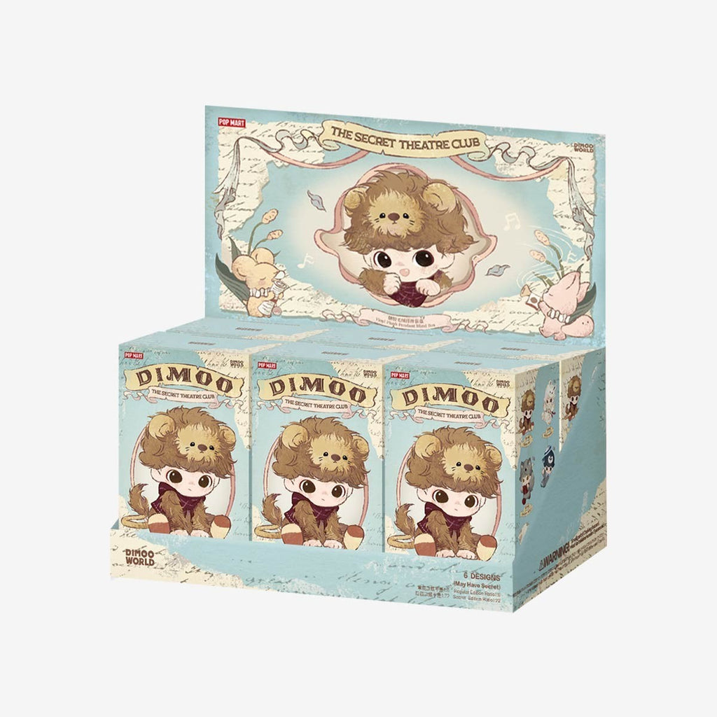 DIMOO The Secret Theatre Club Series Vinyl Confirmed Figure Box Authentic