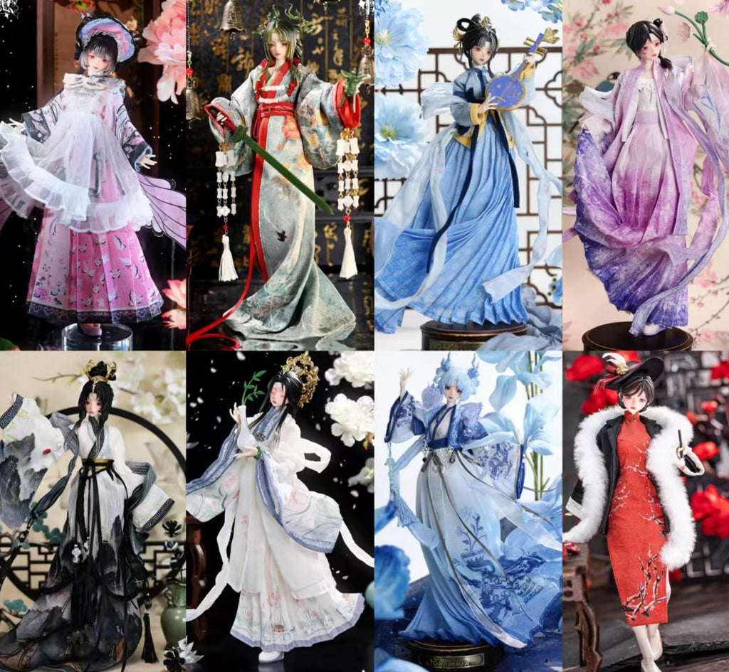 Wind & Moon 1000 Years 29cm/11.4In Bjd Dressable Confirmed Figure Box Authentic