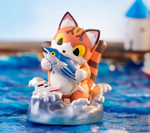 Konatsuya Konatsu Kaiju Negora Cat Series Confirmed Blind Box Authentic Figure