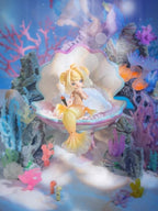 Authentic Lucky Doll Chu Chu Mermaid 19cm/7.4In Bjd Dressable Action Figure
