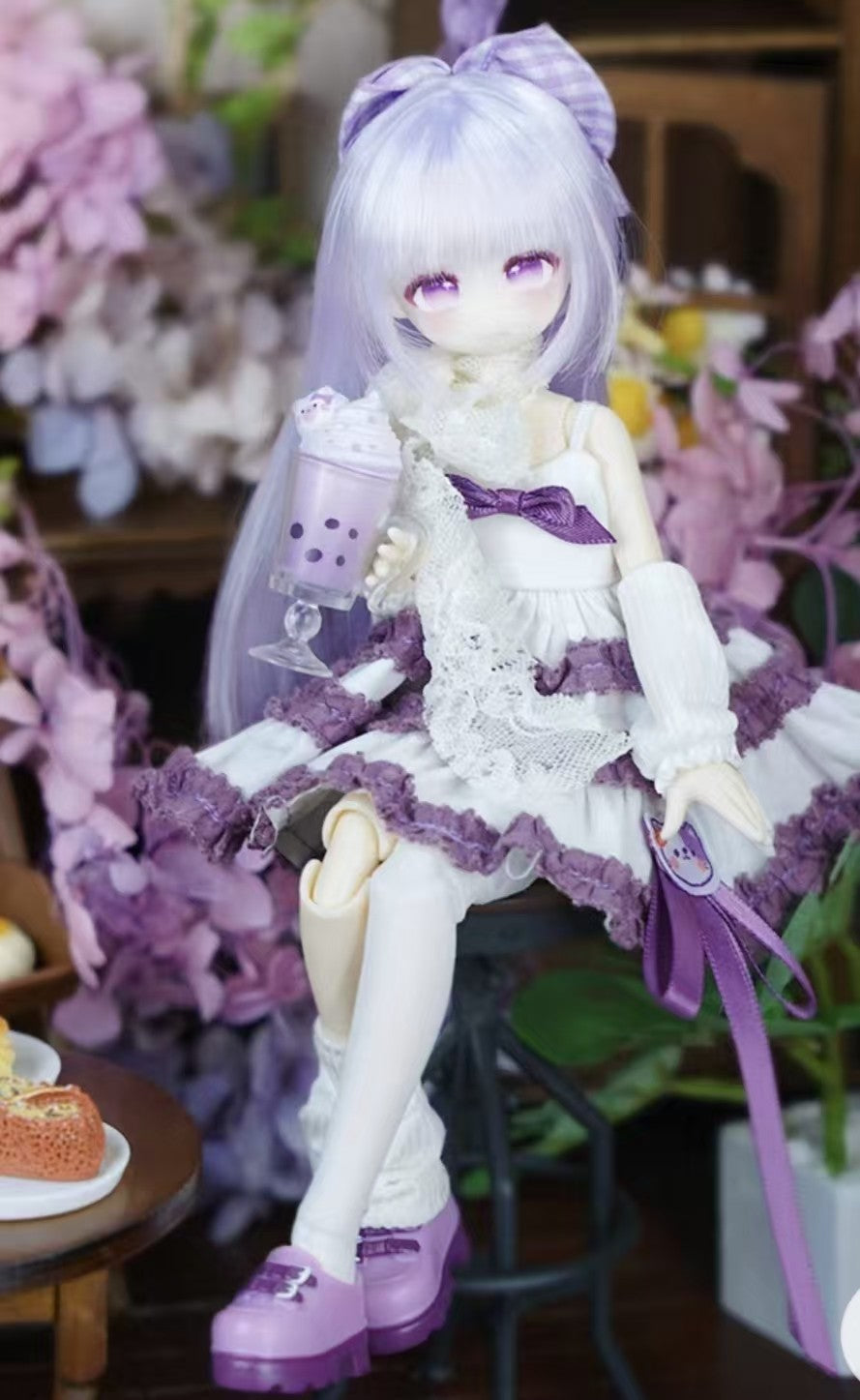 Momotale Milk Tea Series Confirmed 22cm/8.6In Bjd Dressable Figure Authentic