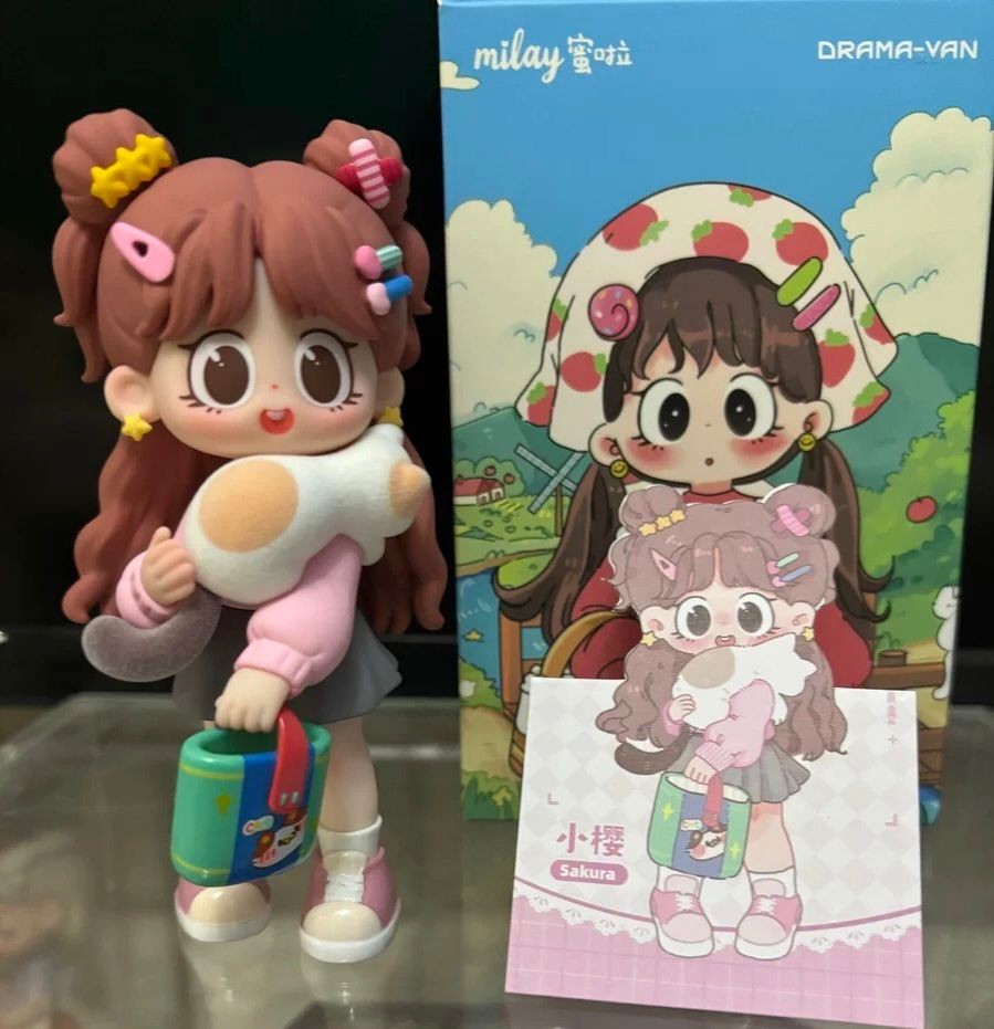 Authentic DRAMA-VAN Milay Daily Times Series Confirmed Blind Box Figure Toy Hot