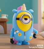 Authentic Minions Lazy Every Day Series Confirmed Blind Box Figure Toy Art Gift