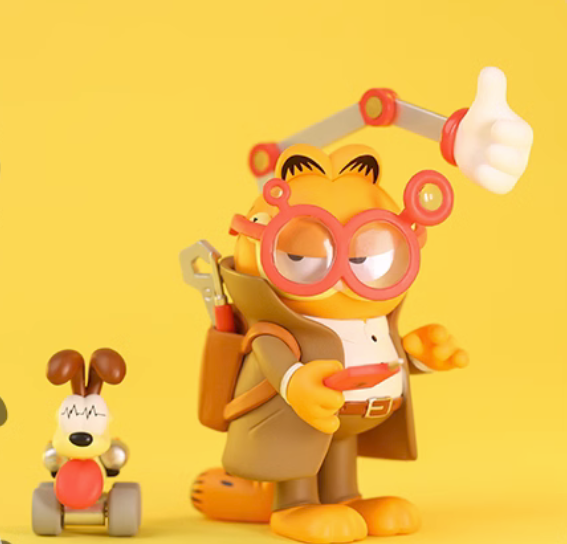 Garfield Day Dream Series Confirmed Blind Box Designer Authentic Toy Figure Doll