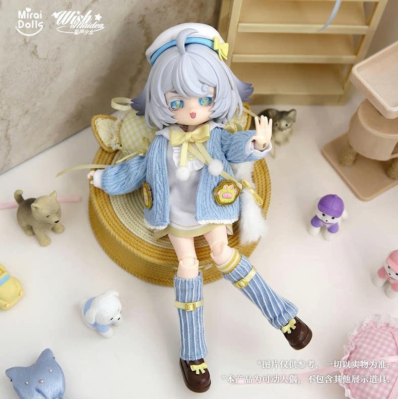 Authentic Miraidolls Wish Maiden 20cm/7.8In Confirmed Bjd Dressable Figure