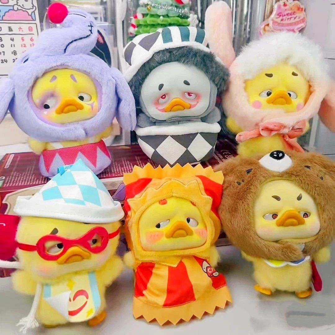 Authentic Upsetduck Crazy Circus Duck Series Confirmed Blind Box Figure Plush
