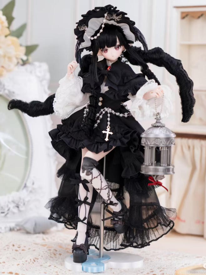 Authentic Come4Free Minty Feather Fog Poem 22cm/8.6In Dressable BJD Action Figure