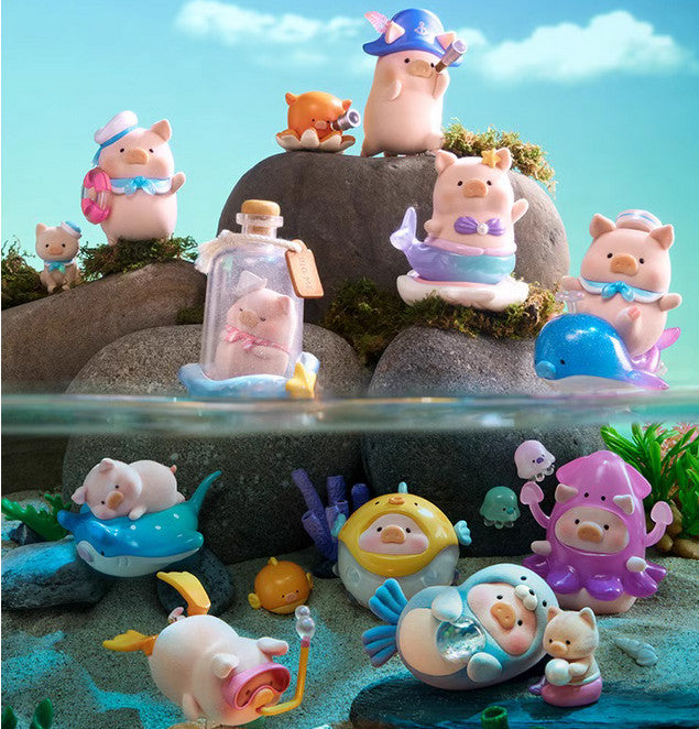 Authentic 52TOYS LuLu Piggy Ocean Series Blind Box Confirmed Figures Toy Gift