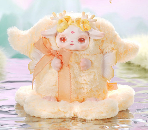 Authentic CQTOYS LOLOAN Blooming Deers Series Plush Confirmed Blind Box Figure
